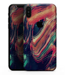 Liquid Abstract Paint Remix V10 - iPhone XS MAX, XS/X, 8/8+, 7/7+, 5/5S/SE Skin-Kit (All iPhones Available)