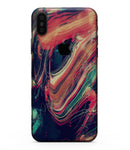 Liquid Abstract Paint Remix V10 - iPhone XS MAX, XS/X, 8/8+, 7/7+, 5/5S/SE Skin-Kit (All iPhones Available)