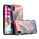 Liquid Abstract Paint Remix V10 - iPhone X Swappable Hybrid Case