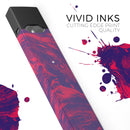 Liquid Abstract Paint Remix V11 - Premium Decal Protective Skin-Wrap Sticker compatible with the Juul Labs vaping device