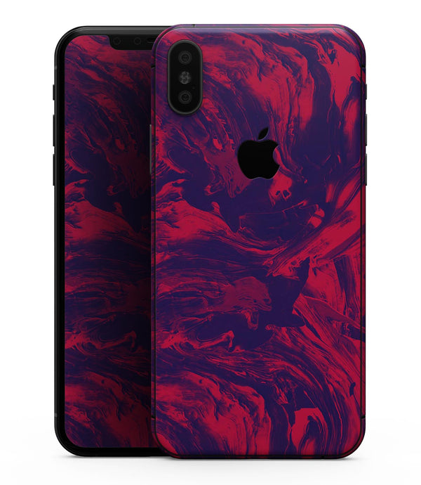 Liquid Abstract Paint Remix V11 - iPhone XS MAX, XS/X, 8/8+, 7/7+, 5/5S/SE Skin-Kit (All iPhones Available)