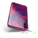 Liquid Abstract Paint Remix V11 - iPhone X Swappable Hybrid Case