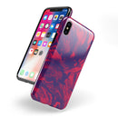 Liquid Abstract Paint Remix V11 - iPhone X Swappable Hybrid Case