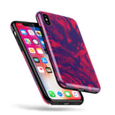 Liquid Abstract Paint Remix V11 - iPhone X Swappable Hybrid Case