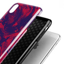 Liquid Abstract Paint Remix V11 - iPhone X Swappable Hybrid Case