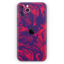 Liquid Abstract Paint Remix V11  - Protective Skin Wrap & Decal – Compatible with iPhone SE to iPhone 17 Pro Max (All Models)