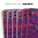 Liquid Abstract Paint Remix V11  - Protective Skin Wrap & Decal – Compatible with iPhone SE to iPhone 17 Pro Max (All Models)