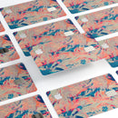 Liquid Abstract Paint Remix V12 - Premium Protective Decal Skin-Kit for the Apple Credit Card