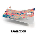 Liquid Abstract Paint Remix V12 - Premium Protective Decal Skin-Kit for the Apple Credit Card