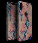 Liquid Abstract Paint Remix V12 - iPhone XS MAX, XS/X, 8/8+, 7/7+, 5/5S/SE Skin-Kit (All iPhones Available)