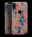 Liquid Abstract Paint Remix V12 - iPhone XS MAX, XS/X, 8/8+, 7/7+, 5/5S/SE Skin-Kit (All iPhones Available)