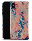 Liquid Abstract Paint Remix V12 - iPhone X Clipit Case