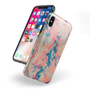 Liquid Abstract Paint Remix V12 - iPhone X Swappable Hybrid Case