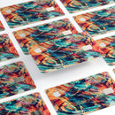 Liquid Abstract Paint Remix V13 - Premium Protective Decal Skin-Kit for the Apple Credit Card