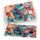 Liquid Abstract Paint Remix V13 - Premium Protective Decal Skin-Kit for the Apple Credit Card