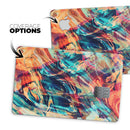 Liquid Abstract Paint Remix V13 - Premium Protective Decal Skin-Kit for the Apple Credit Card