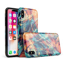 Liquid Abstract Paint Remix V13 - iPhone X Swappable Hybrid Case
