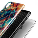 Liquid Abstract Paint Remix V13 - iPhone X Swappable Hybrid Case