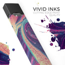 Liquid Abstract Paint Remix V15 - Premium Decal Protective Skin-Wrap Sticker compatible with the Juul Labs vaping device