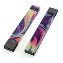 Liquid Abstract Paint Remix V15 - Premium Decal Protective Skin-Wrap Sticker compatible with the Juul Labs vaping device
