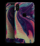 Liquid Abstract Paint Remix V15 - iPhone XS MAX, XS/X, 8/8+, 7/7+, 5/5S/SE Skin-Kit (All iPhones Available)