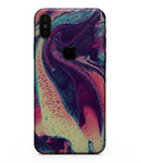 Liquid Abstract Paint Remix V15 - iPhone XS MAX, XS/X, 8/8+, 7/7+, 5/5S/SE Skin-Kit (All iPhones Available)