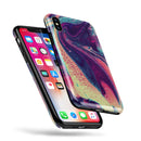 Liquid Abstract Paint Remix V15 - iPhone X Swappable Hybrid Case