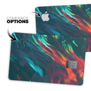 Liquid Abstract Paint Remix V16 - Premium Protective Decal Skin-Kit for the Apple Credit Card
