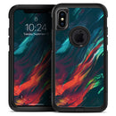 Liquid Abstract Paint Remix V16 - Skin Kit for the iPhone OtterBox Cases