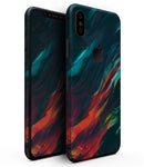 Liquid Abstract Paint Remix V16 - iPhone XS MAX, XS/X, 8/8+, 7/7+, 5/5S/SE Skin-Kit (All iPhones Available)