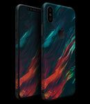 Liquid Abstract Paint Remix V16 - iPhone XS MAX, XS/X, 8/8+, 7/7+, 5/5S/SE Skin-Kit (All iPhones Available)