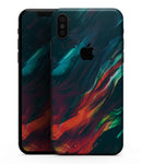 Liquid Abstract Paint Remix V16 - iPhone XS MAX, XS/X, 8/8+, 7/7+, 5/5S/SE Skin-Kit (All iPhones Available)