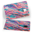 Liquid Abstract Paint Remix V17 - Premium Protective Decal Skin-Kit for the Apple Credit Card