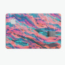 Liquid Abstract Paint Remix V17 - Premium Protective Decal Skin-Kit for the Apple Credit Card