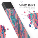 Liquid Abstract Paint Remix V17 - Premium Decal Protective Skin-Wrap Sticker compatible with the Juul Labs vaping device