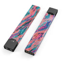 Liquid Abstract Paint Remix V17 - Premium Decal Protective Skin-Wrap Sticker compatible with the Juul Labs vaping device