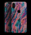 Liquid Abstract Paint Remix V17 - iPhone XS MAX, XS/X, 8/8+, 7/7+, 5/5S/SE Skin-Kit (All iPhones Available)