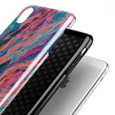Liquid Abstract Paint Remix V17 - iPhone X Swappable Hybrid Case