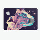 Liquid Abstract Paint Remix V18 - Premium Protective Decal Skin-Kit for the Apple Credit Card