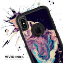 Liquid Abstract Paint Remix V18 - Skin Kit for the iPhone OtterBox Cases