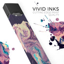 Liquid Abstract Paint Remix V18 - Premium Decal Protective Skin-Wrap Sticker compatible with the Juul Labs vaping device