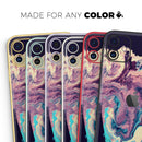 Liquid Abstract Paint Remix V18  - Protective Skin Wrap & Decal – Compatible with iPhone SE to iPhone 17 Pro Max (All Models)