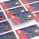 Liquid Abstract Paint Remix V19 - Premium Protective Decal Skin-Kit for the Apple Credit Card