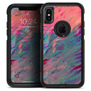 Liquid Abstract Paint Remix V19 - Skin Kit for the iPhone OtterBox Cases