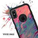 Liquid Abstract Paint Remix V19 - Skin Kit for the iPhone OtterBox Cases