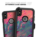 Liquid Abstract Paint Remix V19 - Skin Kit for the iPhone OtterBox Cases