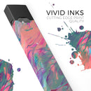 Liquid Abstract Paint Remix V19 - Premium Decal Protective Skin-Wrap Sticker compatible with the Juul Labs vaping device