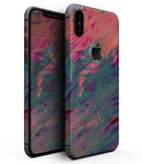 Liquid Abstract Paint Remix V19 - iPhone XS MAX, XS/X, 8/8+, 7/7+, 5/5S/SE Skin-Kit (All iPhones Available)