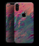 Liquid Abstract Paint Remix V19 - iPhone XS MAX, XS/X, 8/8+, 7/7+, 5/5S/SE Skin-Kit (All iPhones Available)