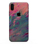 Liquid Abstract Paint Remix V19 - iPhone XS MAX, XS/X, 8/8+, 7/7+, 5/5S/SE Skin-Kit (All iPhones Available)